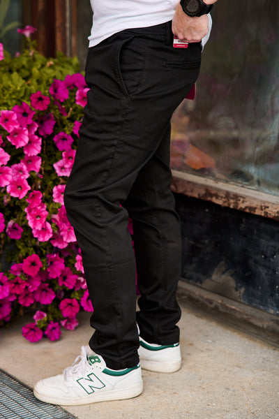 Benni Chinos Hyperflex - Black