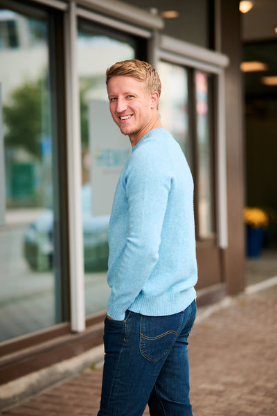 Wool Blend C-Neck