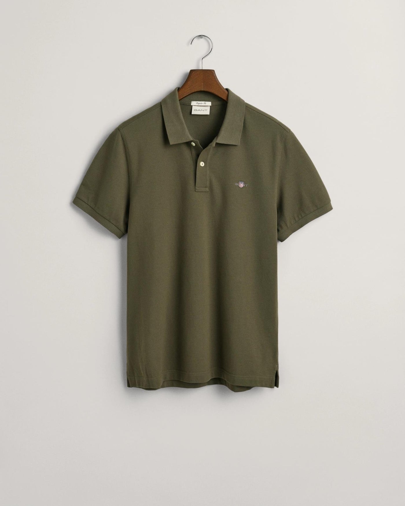 Regular Fit Shield Pique Polo Shirt