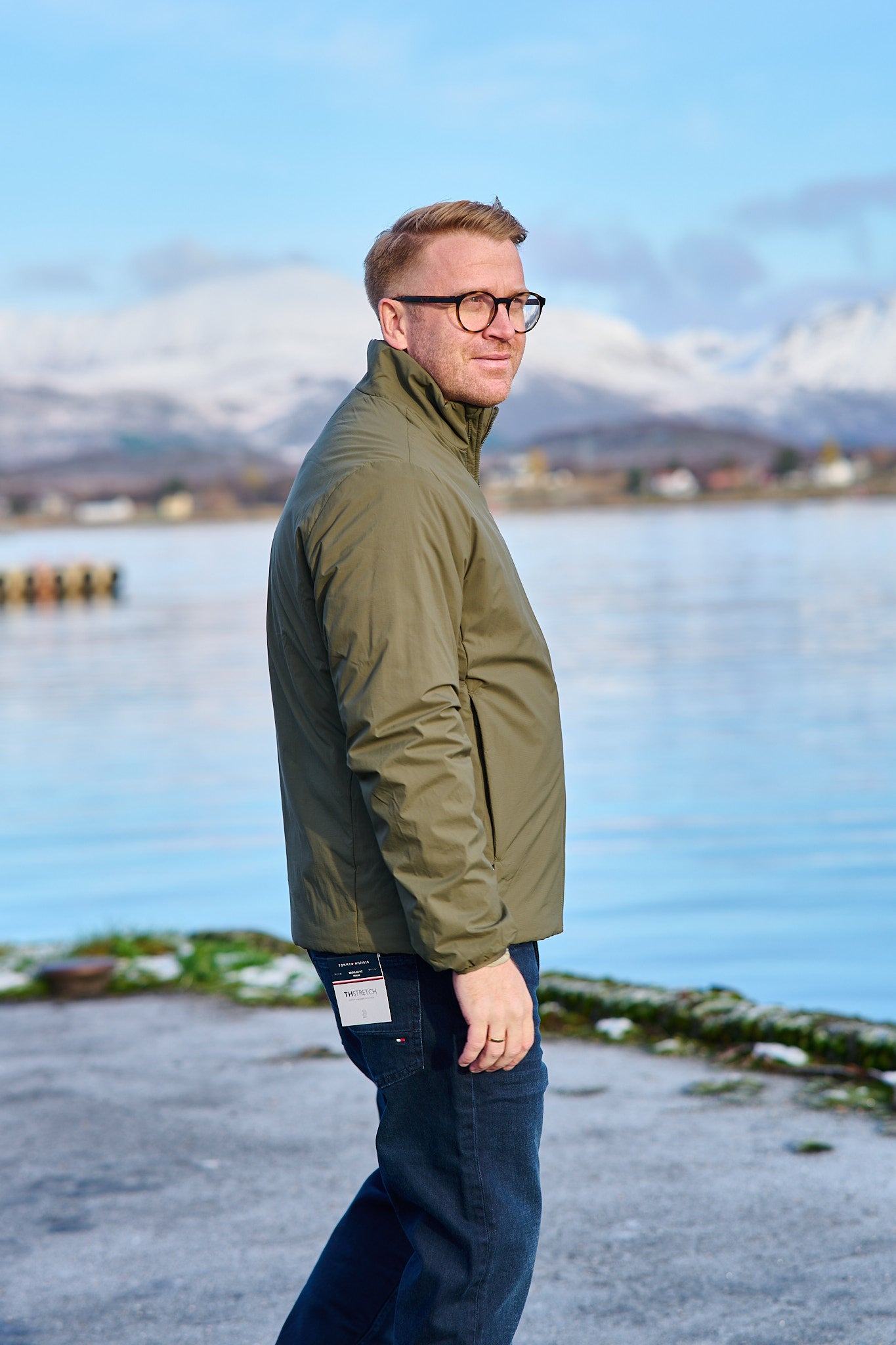 Lightweight Blouson Jacket - Army Green