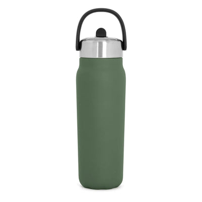 Explorer Flip Straw 24 OZ (700ml) - Green Jasper