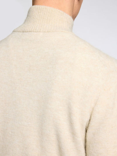 Rai Ls Knit Half Zip