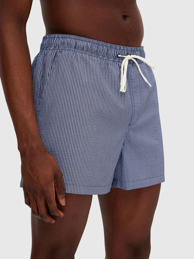 Cooper Seersucker Swimshorts