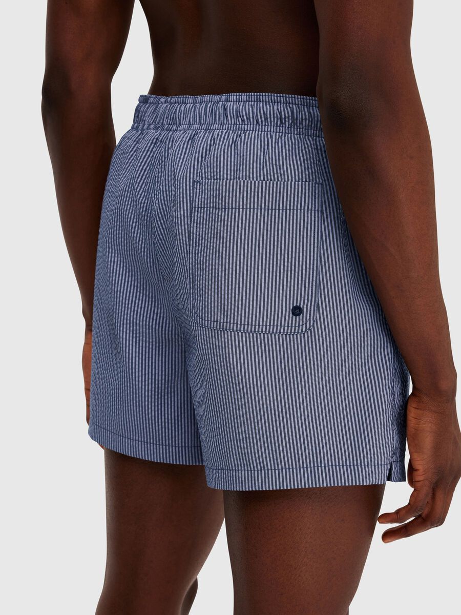 Cooper Seersucker Swimshorts