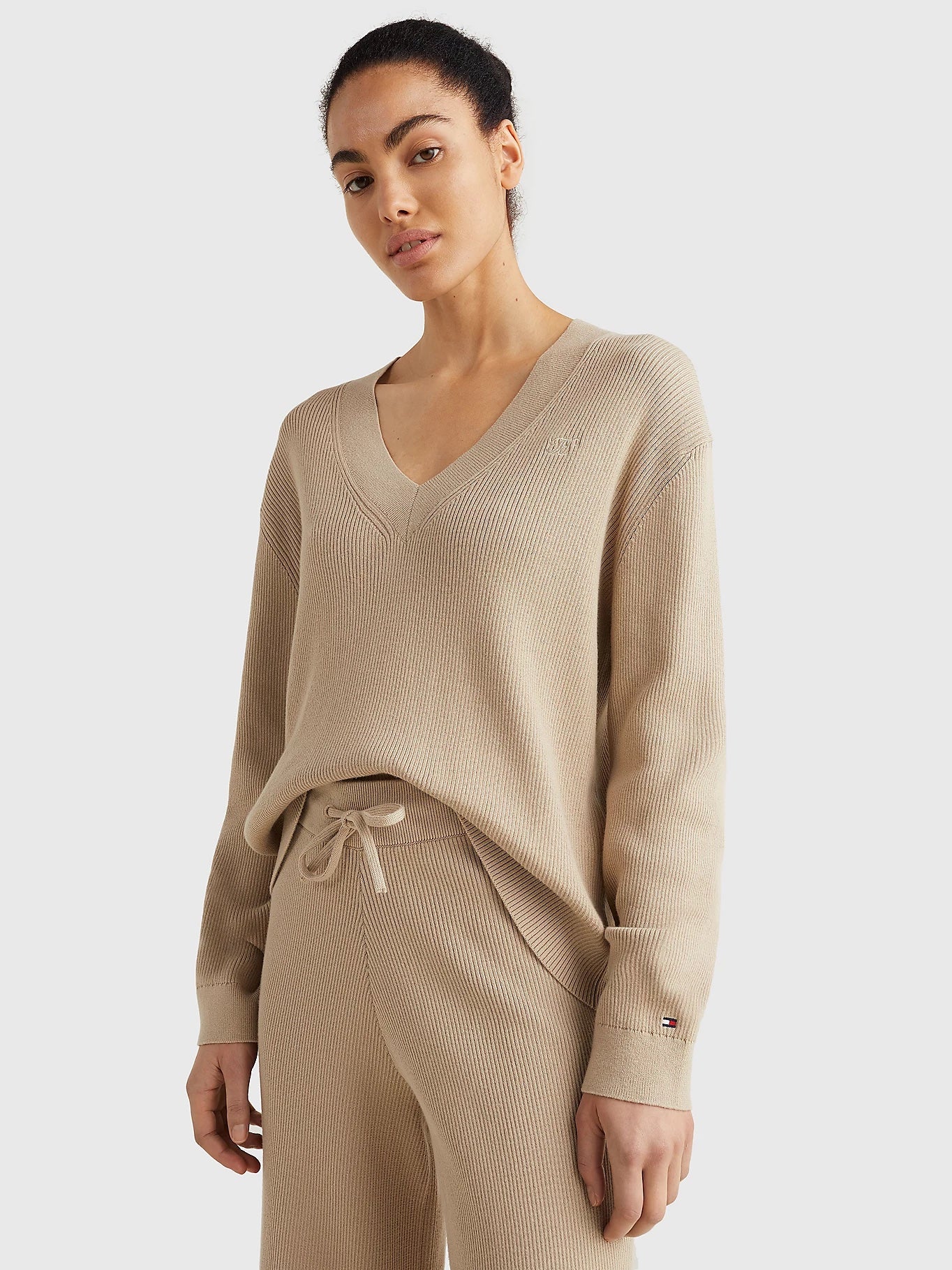 Soft Rib V-NK Sweater