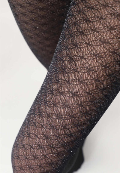 Sparkly Lace Tights 40