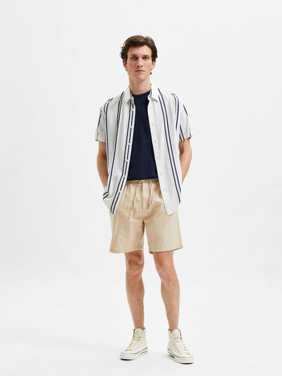 Comfort-Newton Linen Shorts