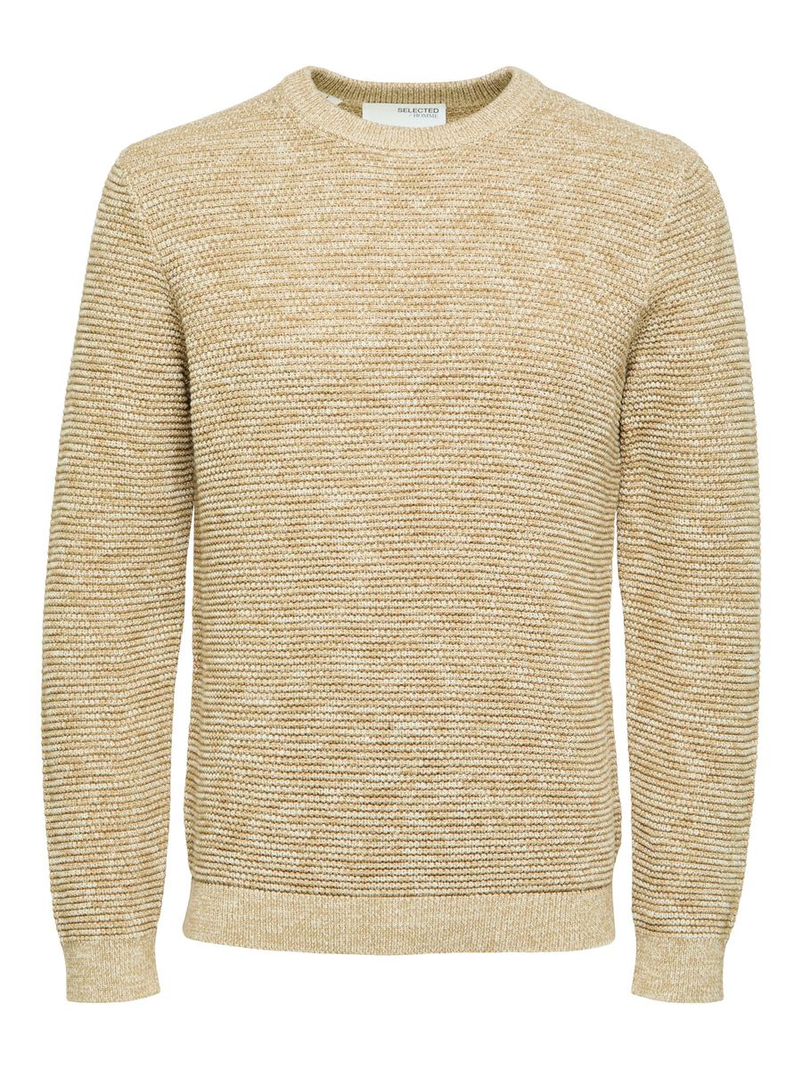 Vince Ls Knit Bubble Crew Neck