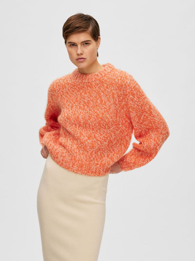Suanne Ls Knit O-Neck