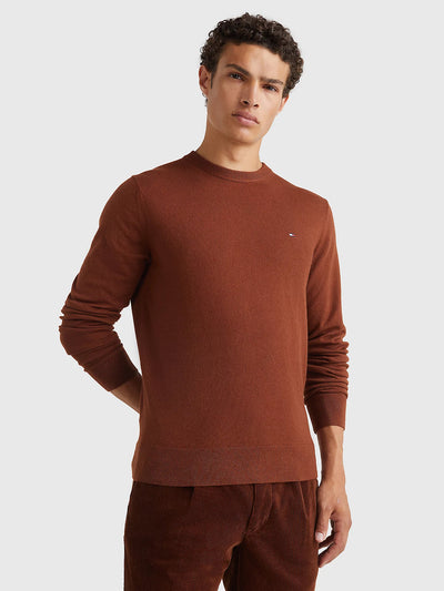 Pima Org Ctn Cashmere Crew Neck