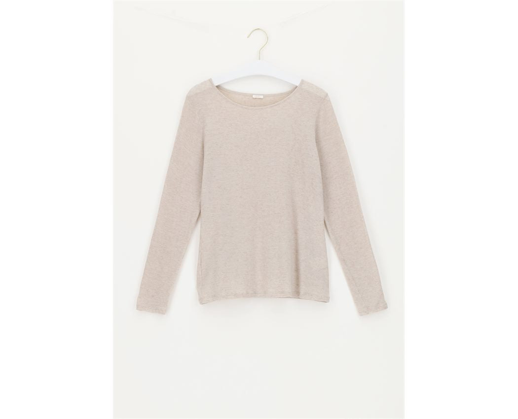Perfect Line Cashmere T-Shirt Long sleeve