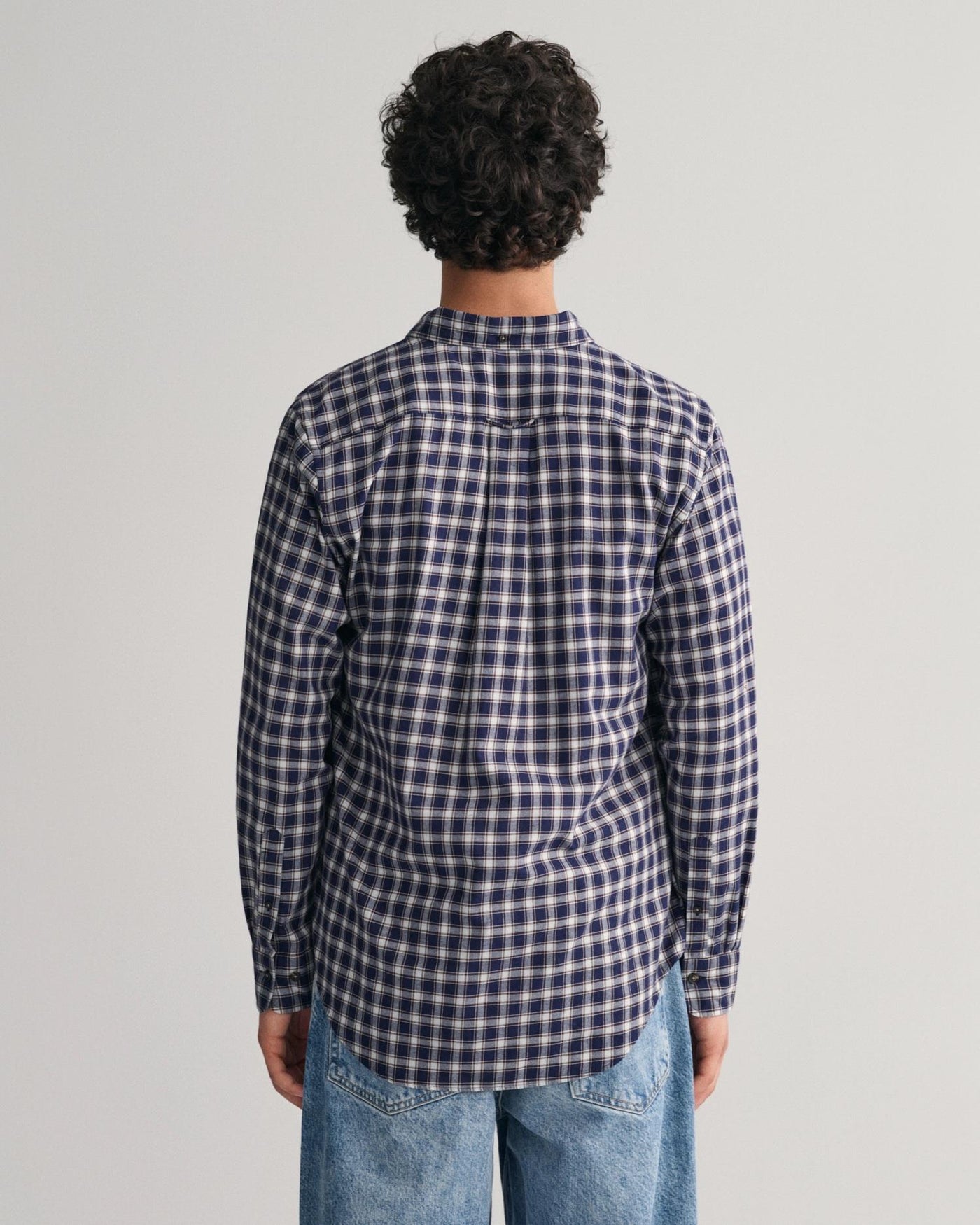 Reg Micro Tartan Flannel Shirt