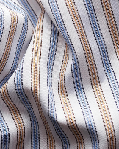 Cotton-Lyocell Stretch Shirt Slim Fit
