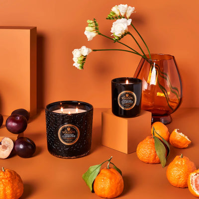 Classic Boxed Candle  60 Timer 269g - Freesia Clementine