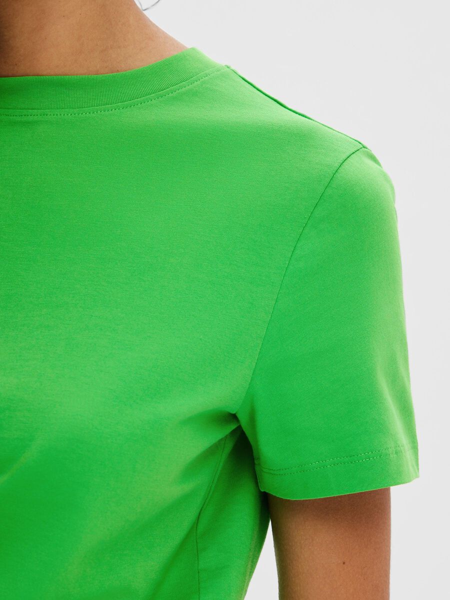 Myessential SS O-Neck Tee - Classic Green