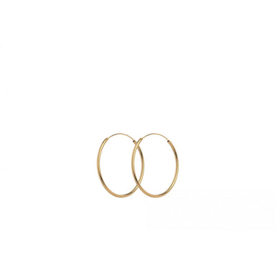 Mini Plain Hoops