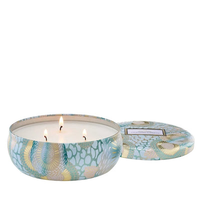 3-Wick Tin Candle - 40t California Summers