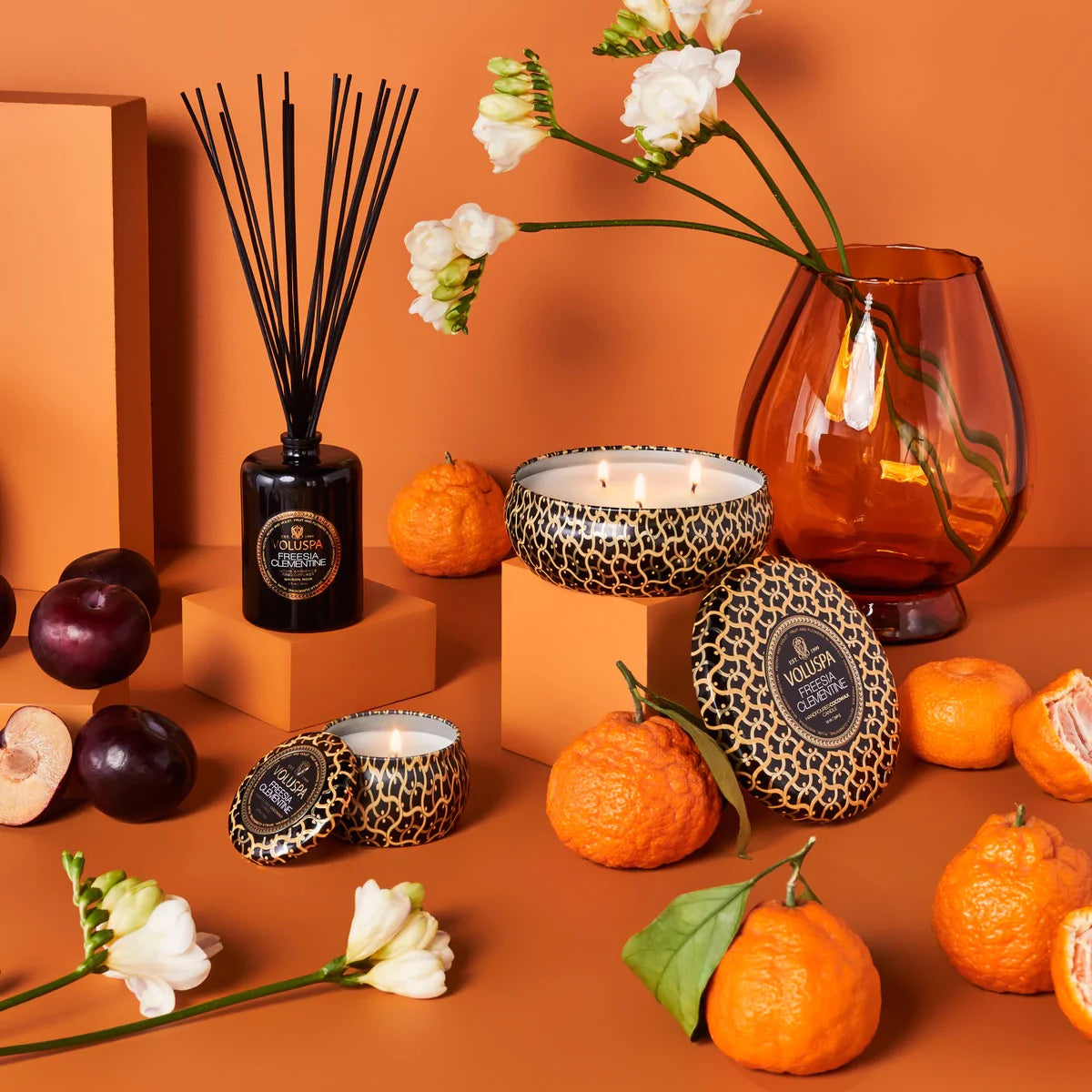 Reed Diffuser 177ml - Freesia Clementine