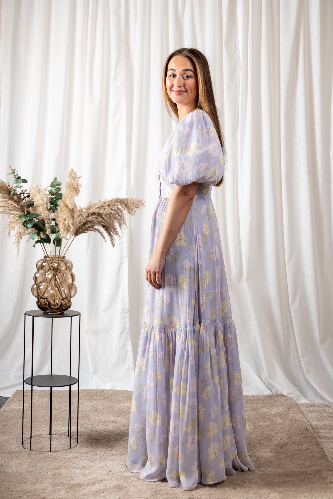 Georgette Button Down Dress